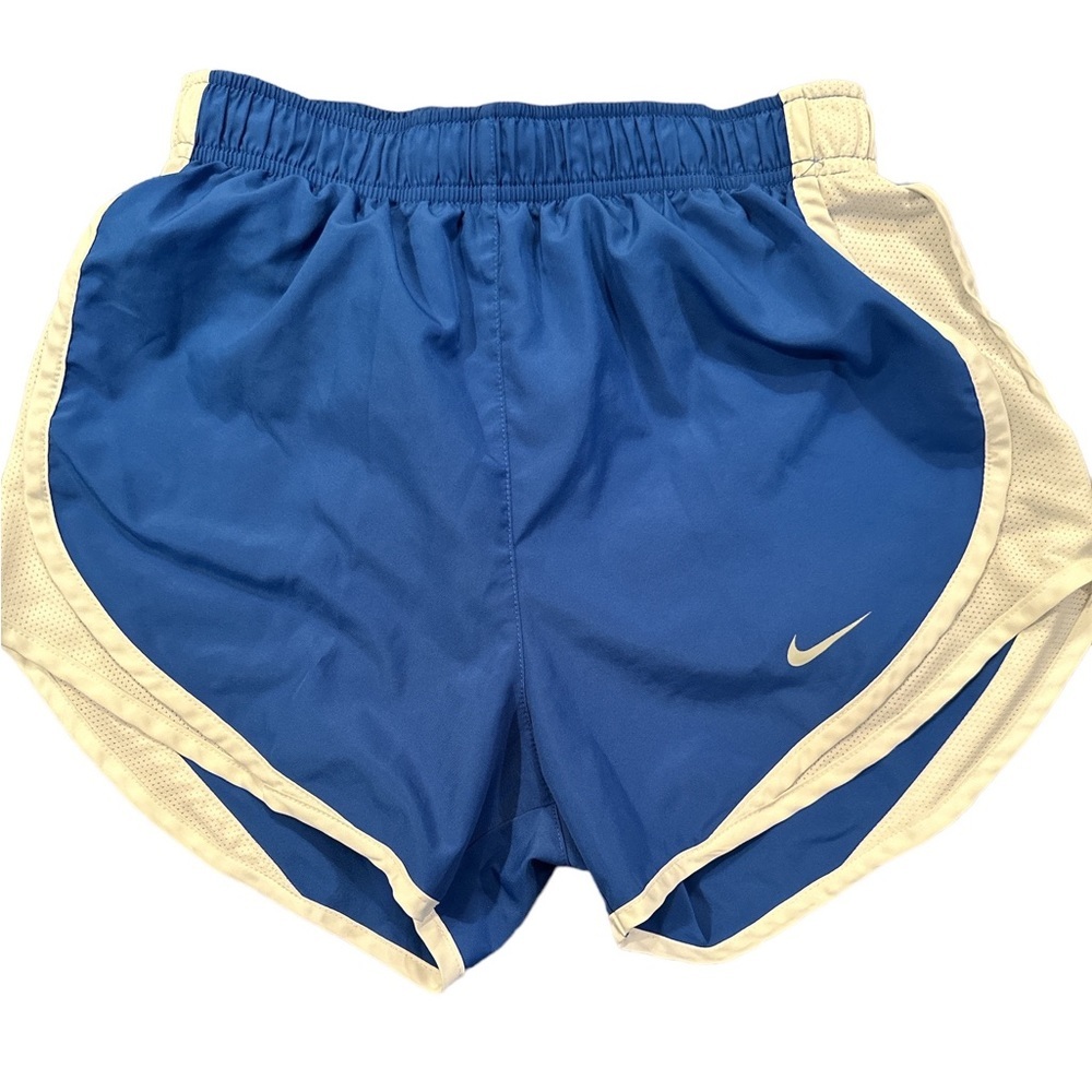 Nine Y2K‎ Women’s Running Shorts Blue/White Sz XS Excellent